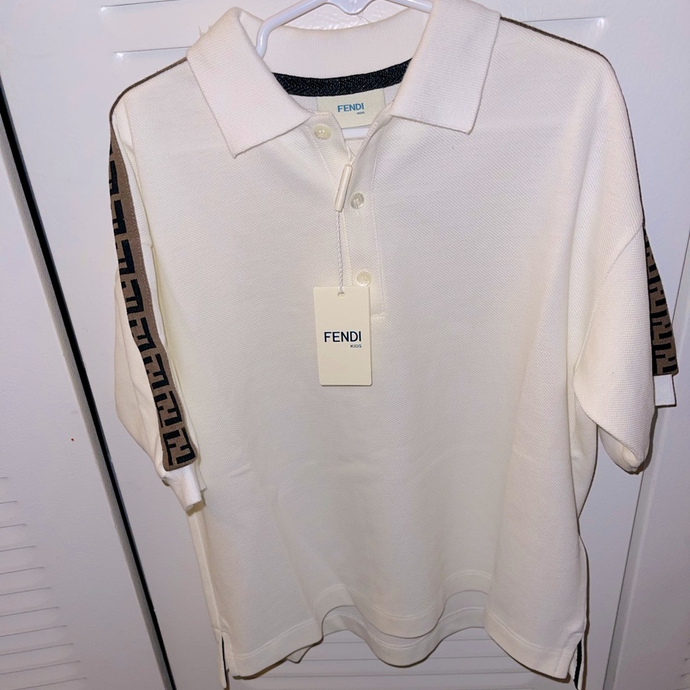 Fendi Boys Collar Shirt